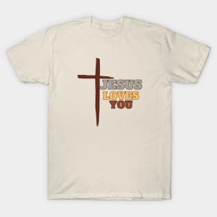 Jesus loves you T-Shirt